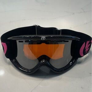 Electric Ski Googles with Black and Pink Headband